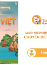 Luyện thi ĐGNL chuyên đề Tiếng Việt Empire Team PDF